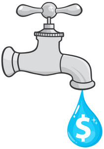 水龙头精灵 生活之源的卡通守护者