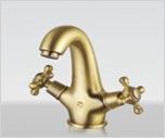 供应浙江纯铜重力压铸古铜色冷热双把面盆水龙头 卓越质量与经典设计